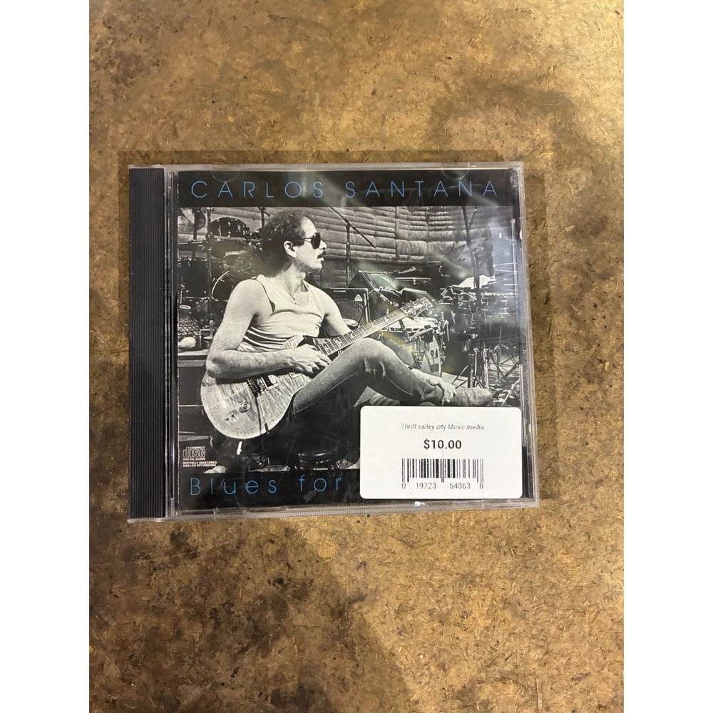Carlos Santana Blues for Salvador CD 1987 Columbia CK 40875 Rock Blues Fusion